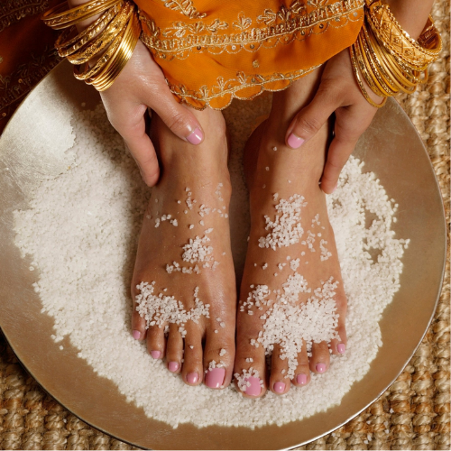 pieds ayurveda massage l'essence bambou